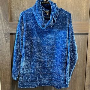 Sojo chenille cowl neck sweater